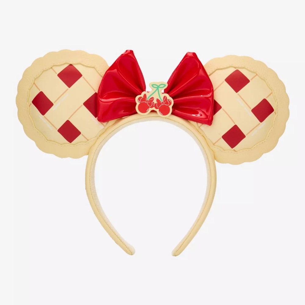 Loungefly Disney Minnie Mouse Cherry Pie Ears - BoxLunch
Exclusive